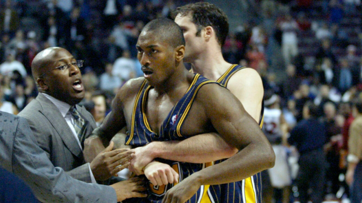 Ron artest elbows james harden sale
