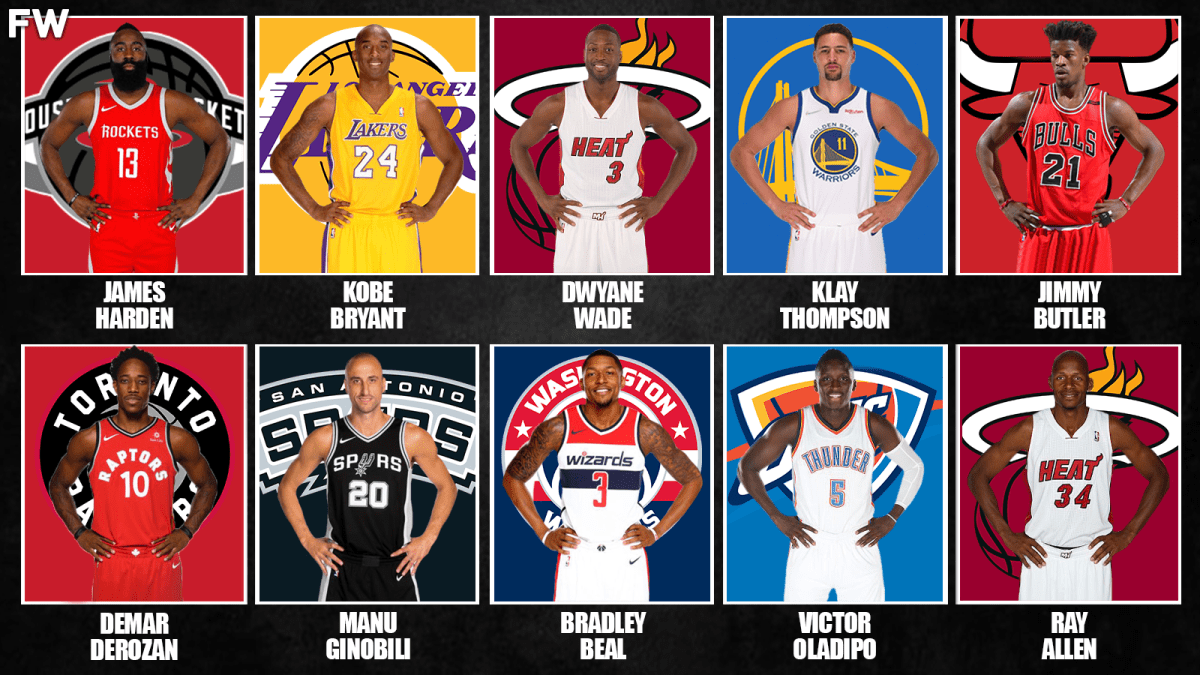 The 10 Greatest NBA Shooting Guards Of The 2010s Fadeaway World