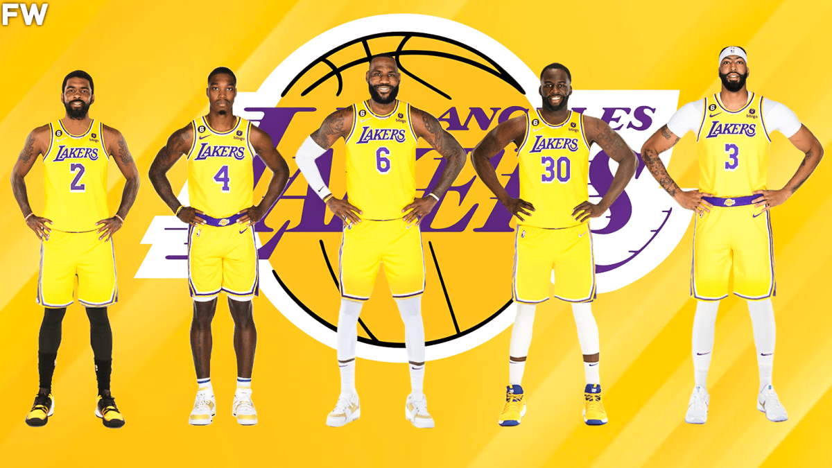 Official lineup of lakers sale