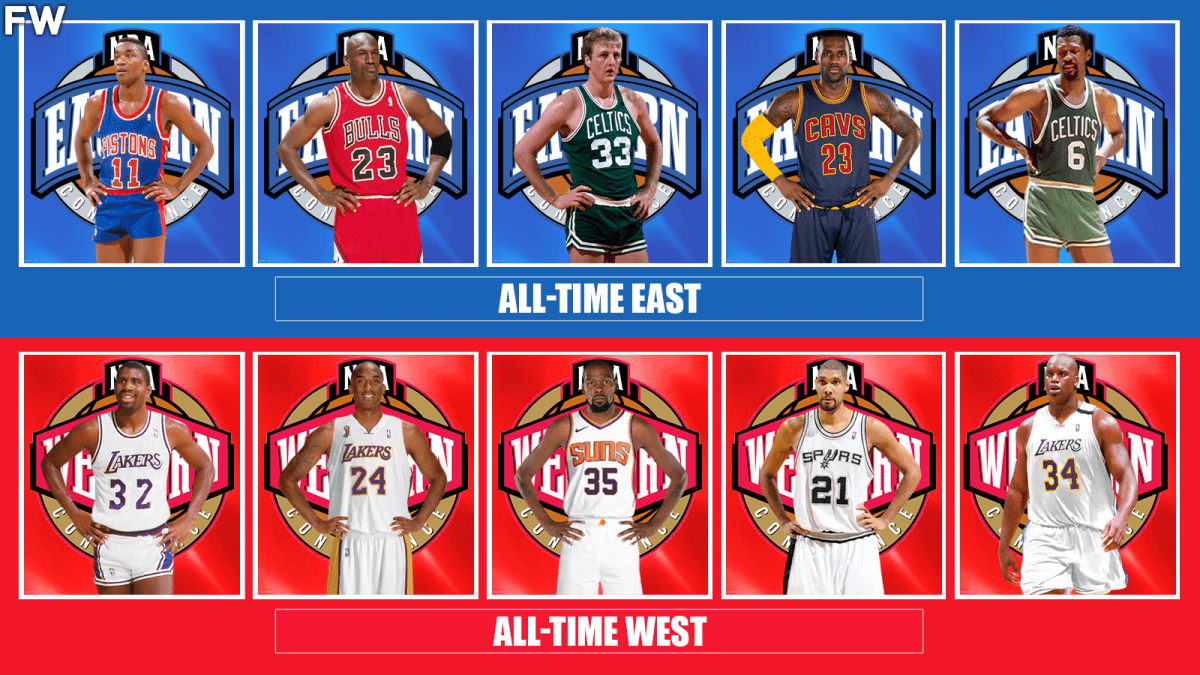All Time East vs. All Time West Who Would Win In A 7 Game Series