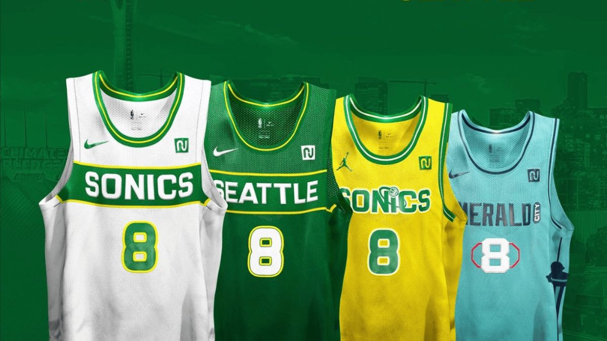 Jersey best sale seattle supersonics