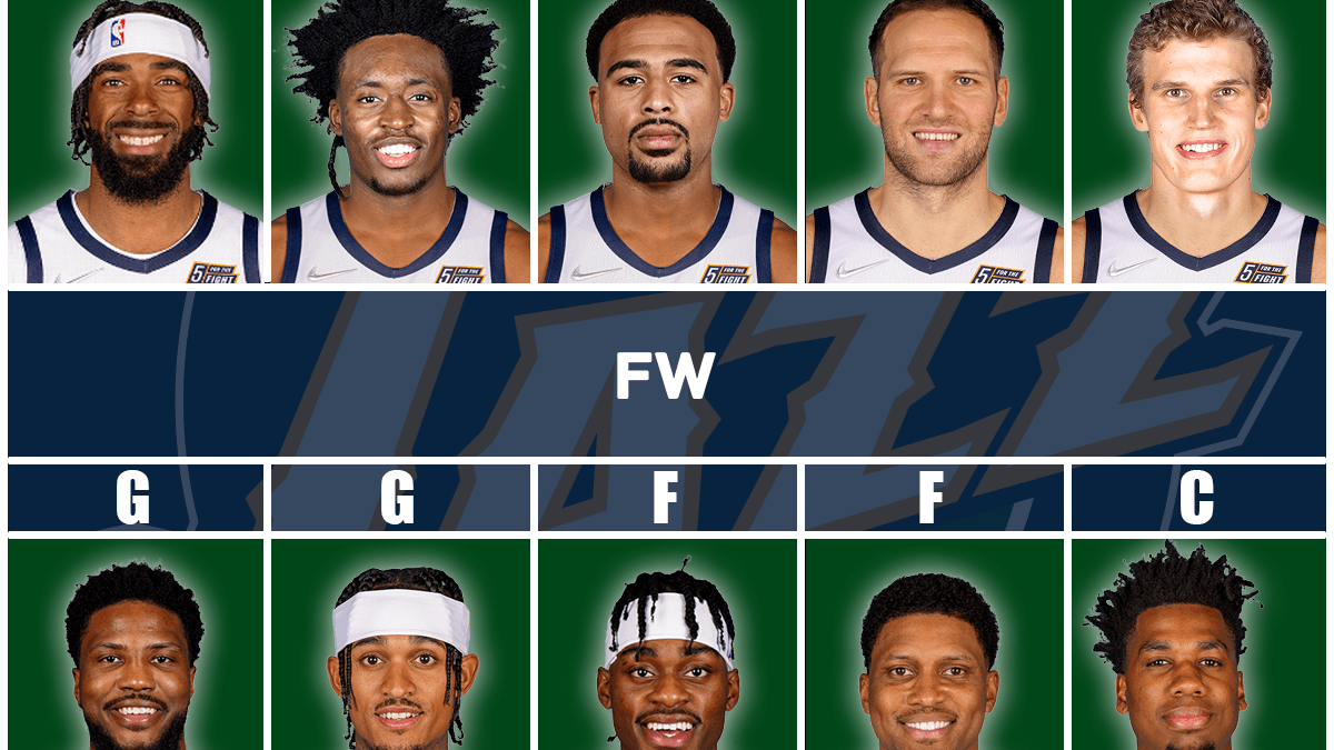 Utah Jazz Full Roster After They Traded Donovan Mitchell To The Cleveland Cavaliers Fadeaway World
