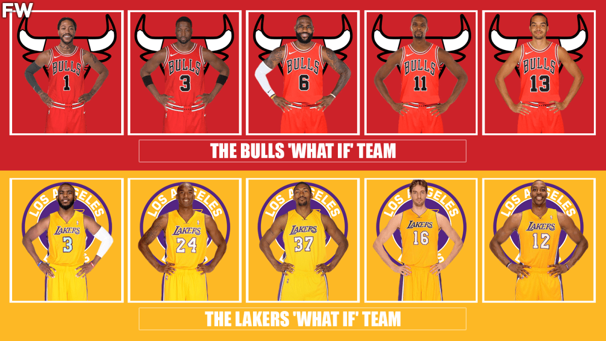 The Bulls 'What If' Superteam vs. The Lakers 'What If' Superteam 