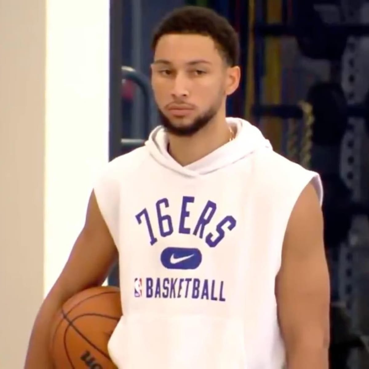 Ben Simmons' brilliant reaction when asked about Philadelphia