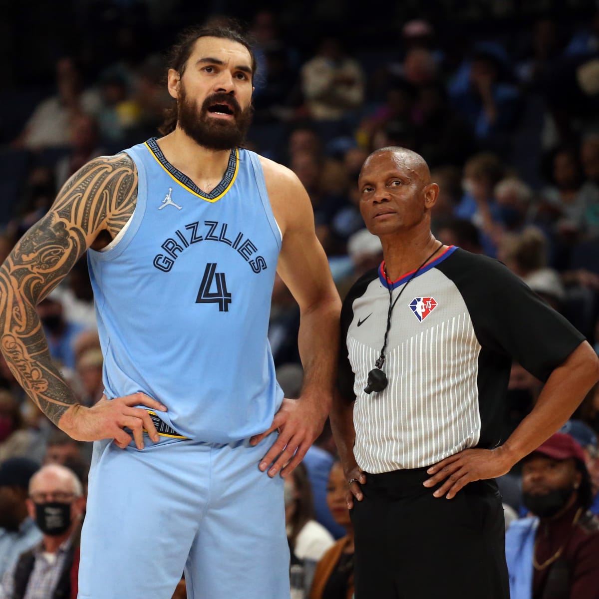 Steven Adams admits he tries to 'annoy' other NBA big men in latest book -  NBC Sports