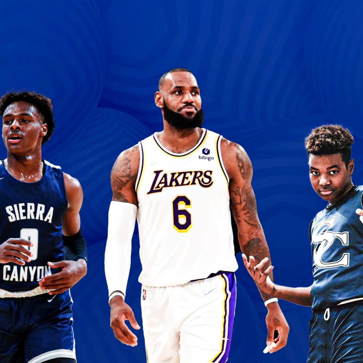 Bronny and Bryce James' 2023 height: how tall are LeBron James' sons?