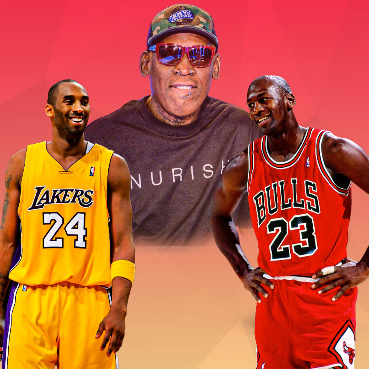 Dennis Rodman Says Kobe Bryant Was The 'Closest' Player To Michael Jordan:  He Acted Like Michael, He Talked Like Michael. He Was Close To Michael As  Far As The Basketball Skill.” 