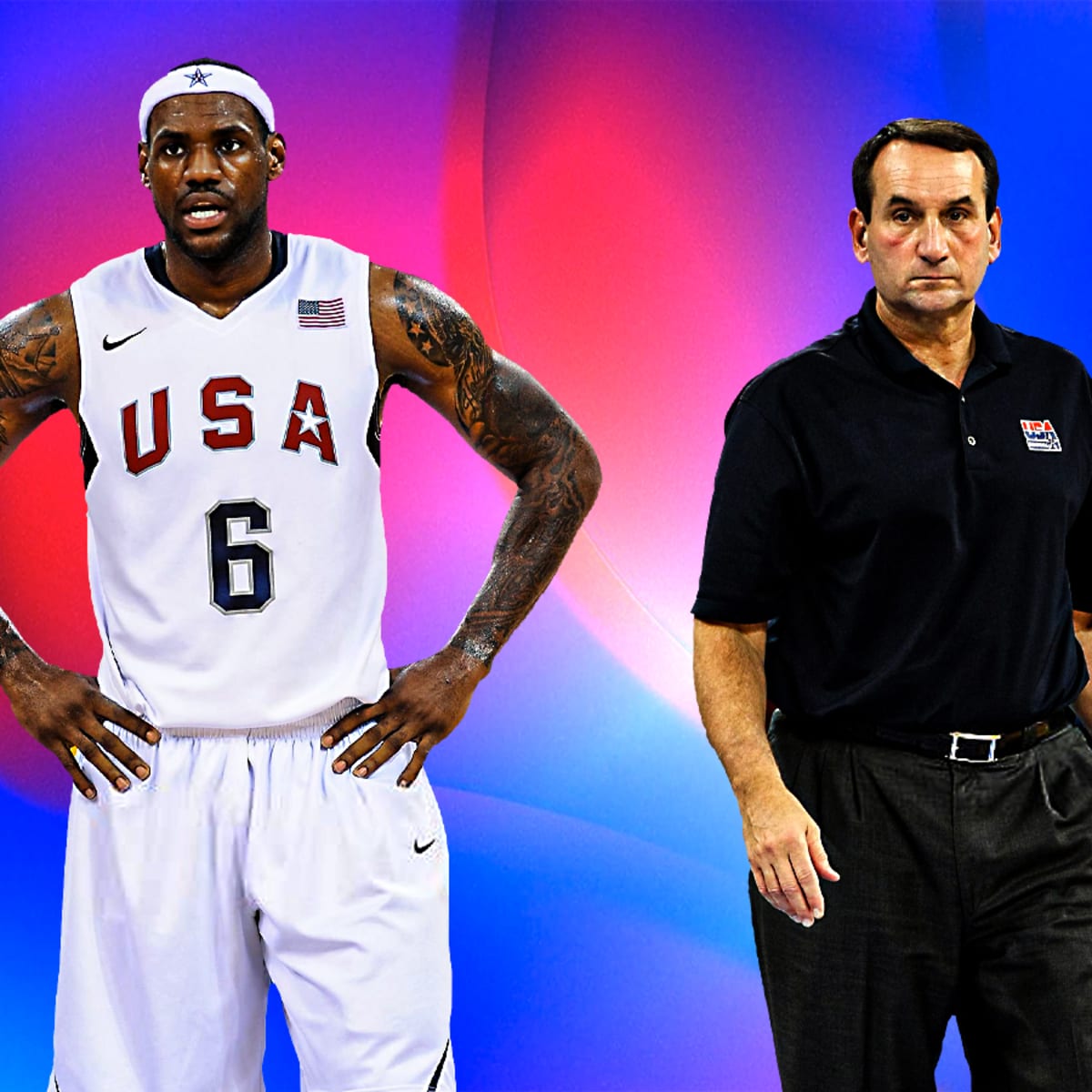 Team USA Insider Reveals There Was Tension Between LeBron James And Coach  Mike Krzyzewski: 