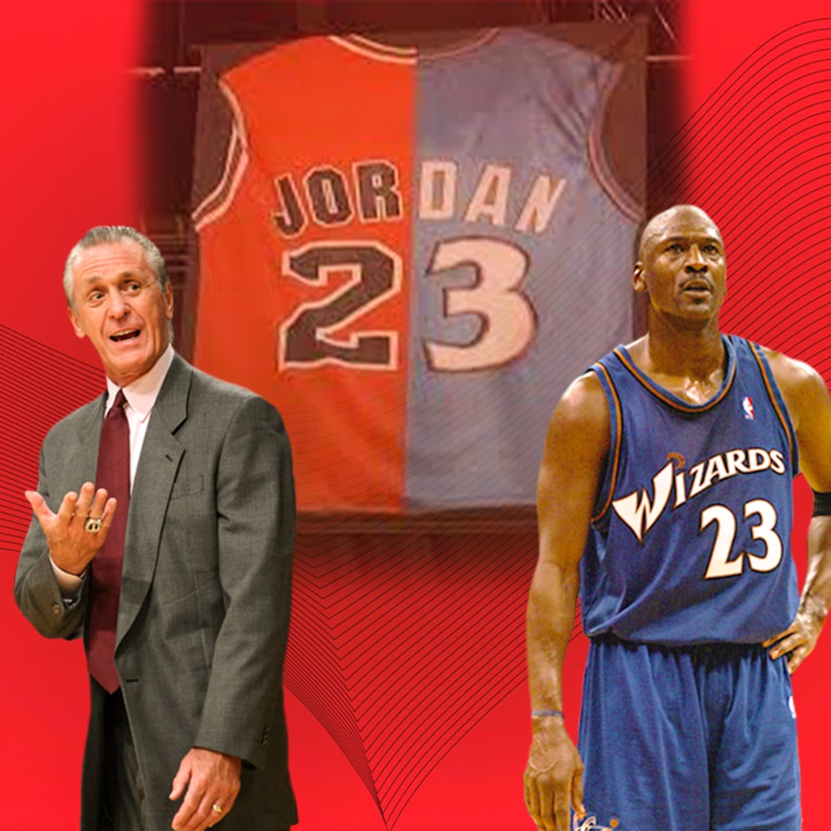 Pat Riley Congratulated Michael Jordan After The Miami Heat