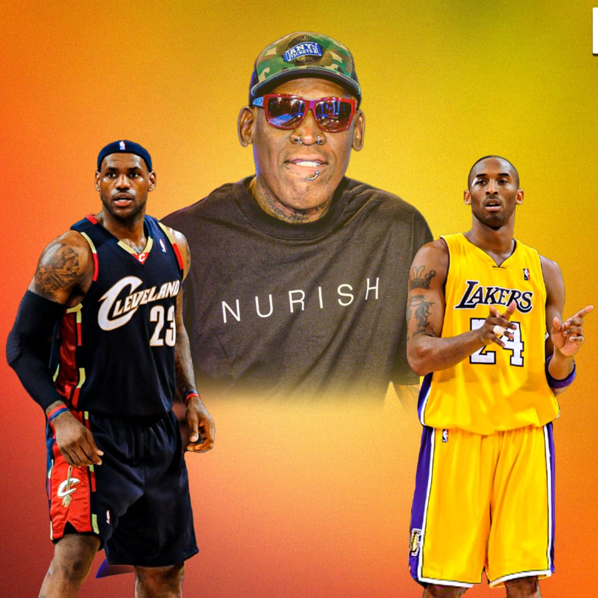 Dennis Rodman Reveals Kobe Bryant And Shaquille O'Neal Were Jealous Of Him  During His Stint