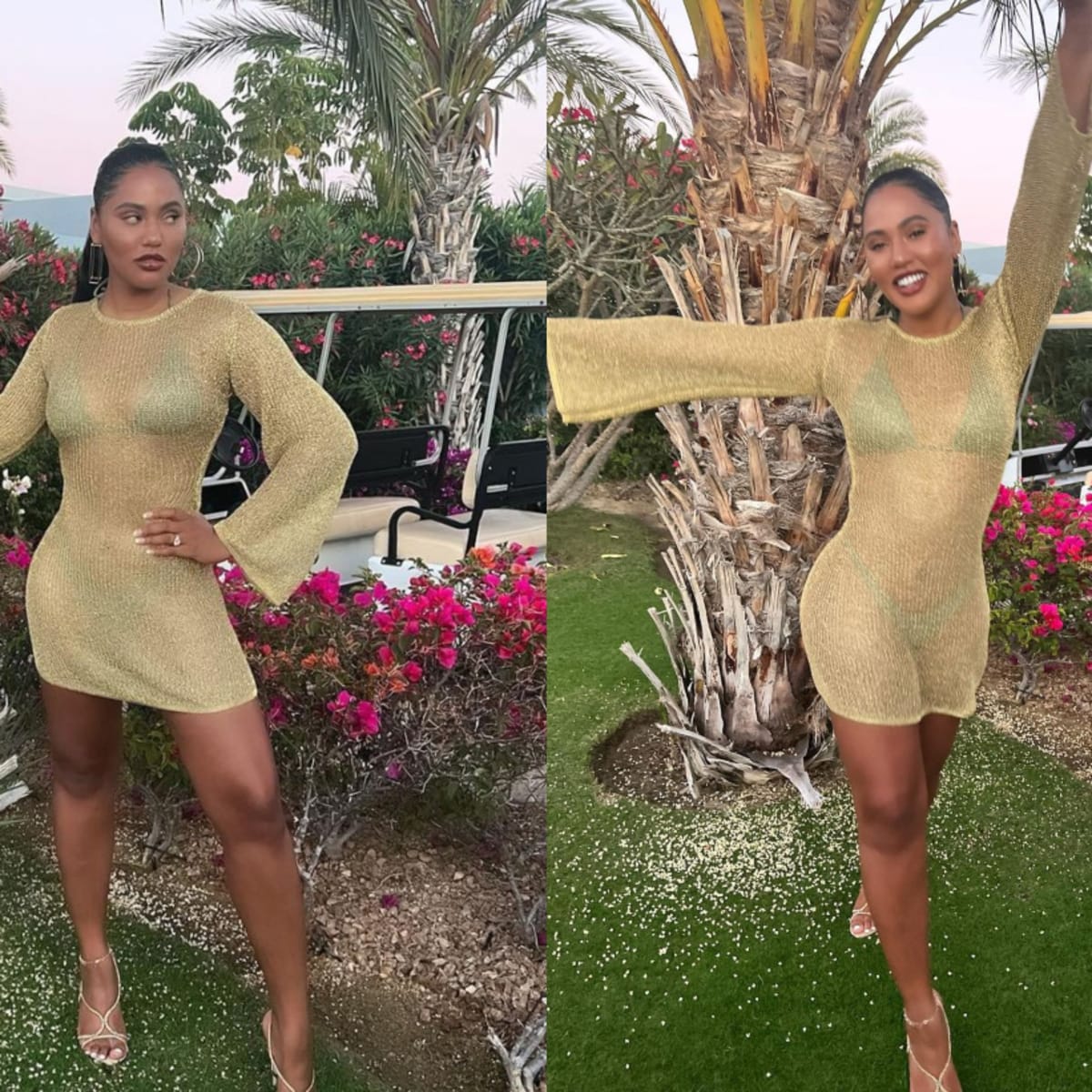 Ayesha Curry Celebrates Her 33rd Birthday Wearing A Stunning Bikini -  Fadeaway World