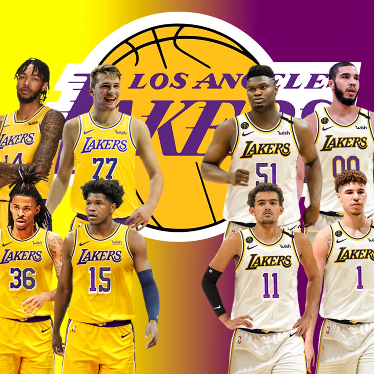 Nba Los Angeles Lakers Men And Women And Up Los Angeles Lakers