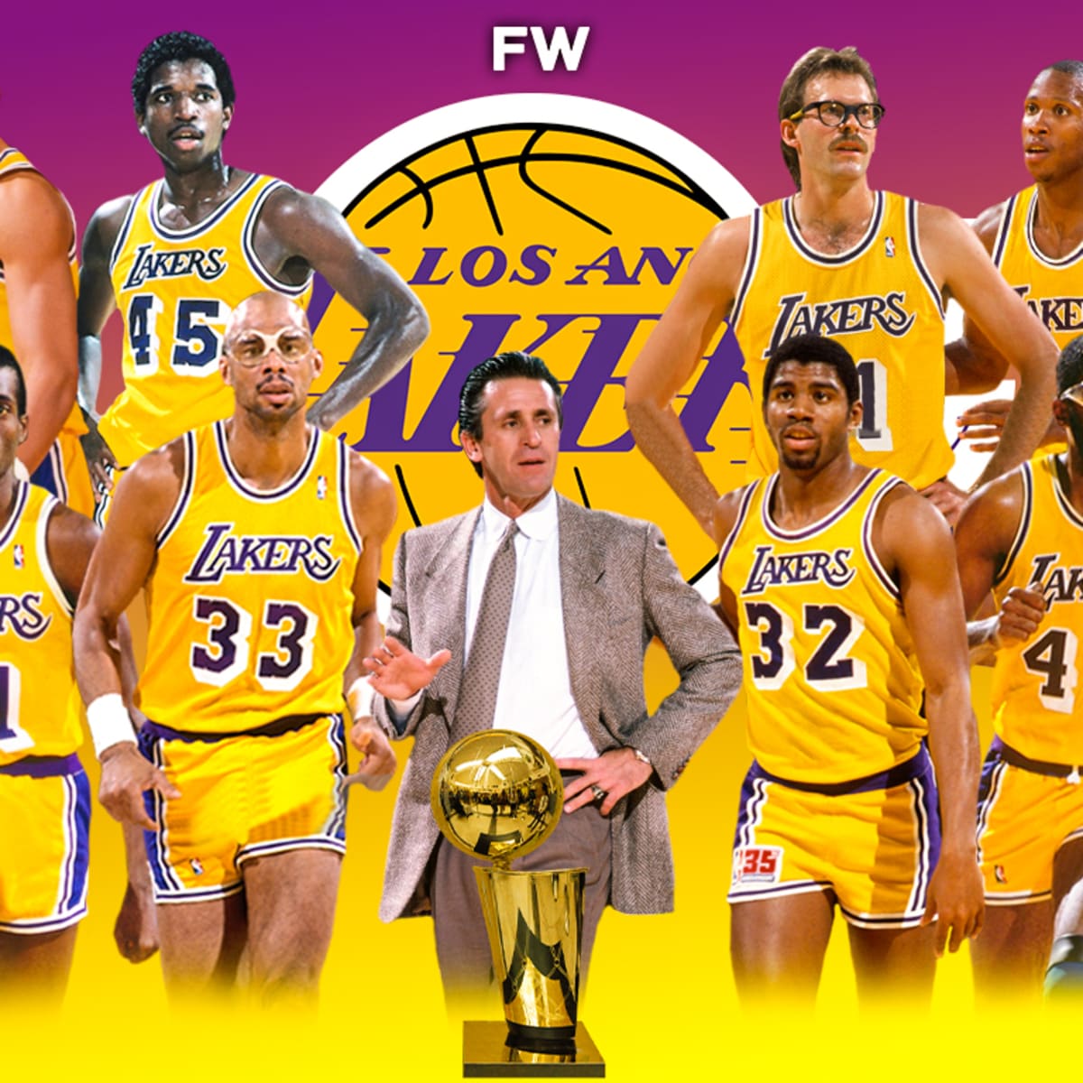 Magic Johnson Says The Lakers Didn't Get The Chance To Celebrate 1987 NBA  Championship Because Pat Riley Promised Fans They Would Win Again: “Coach  Riley Put High Expectations On Us As A