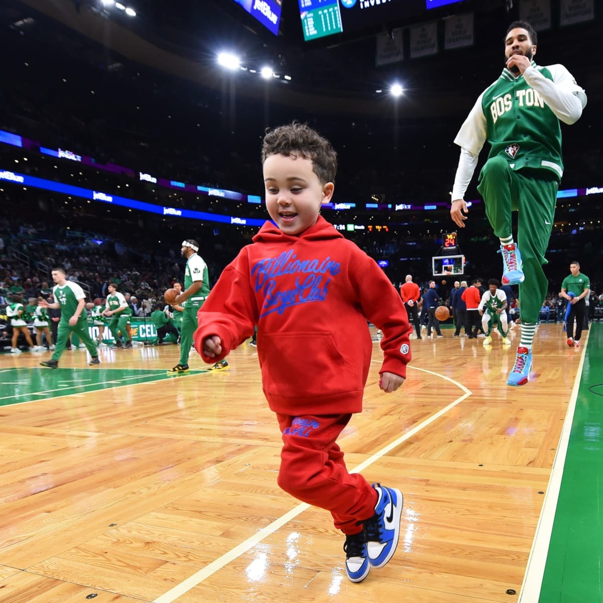 The incredible relationship between Jayson Tatum and his son Deuce