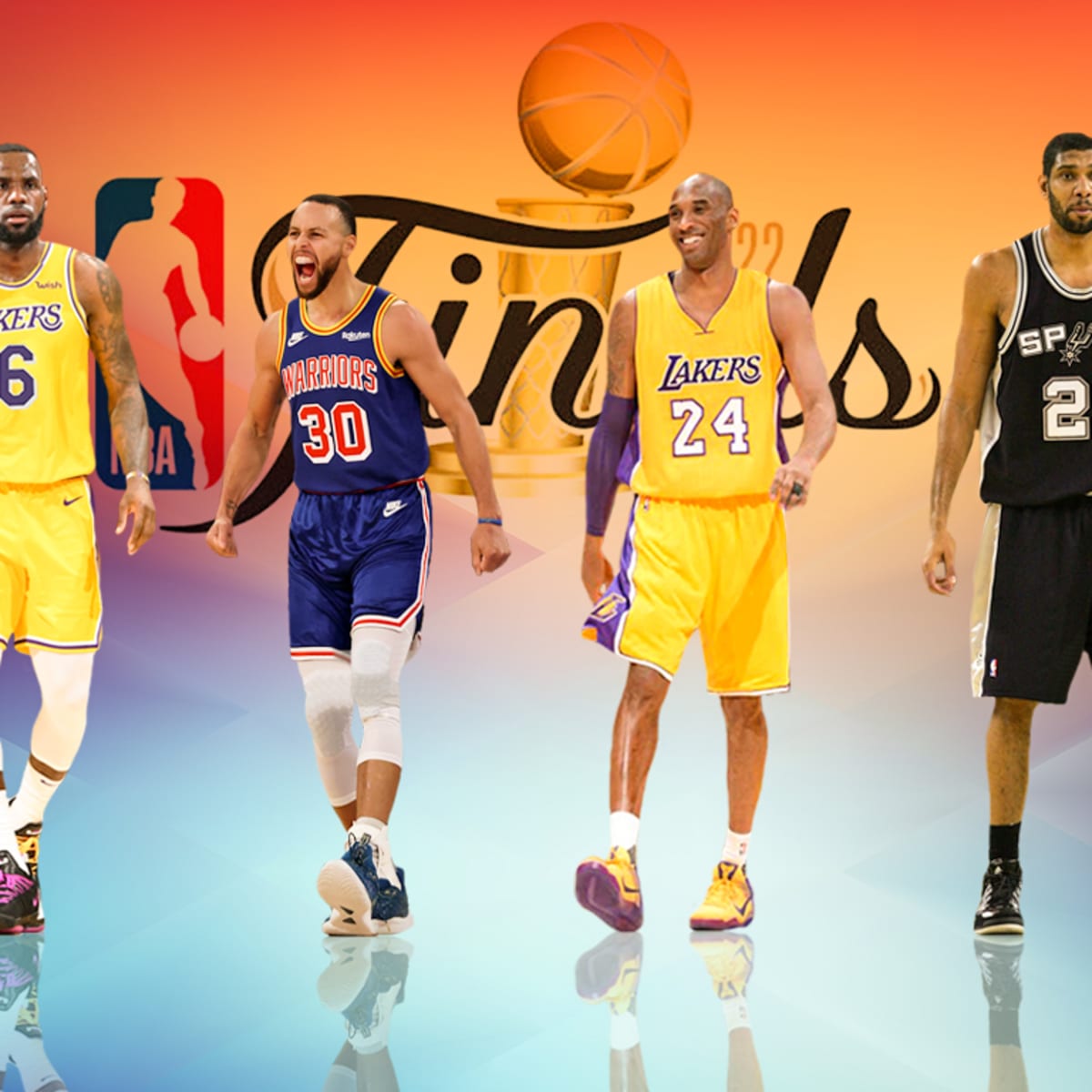 LeBron James, Stephen Curry, Kobe Bryant, And Tim Duncan Have Played In 22  Of The Last 24 NBA Finals - Fadeaway World