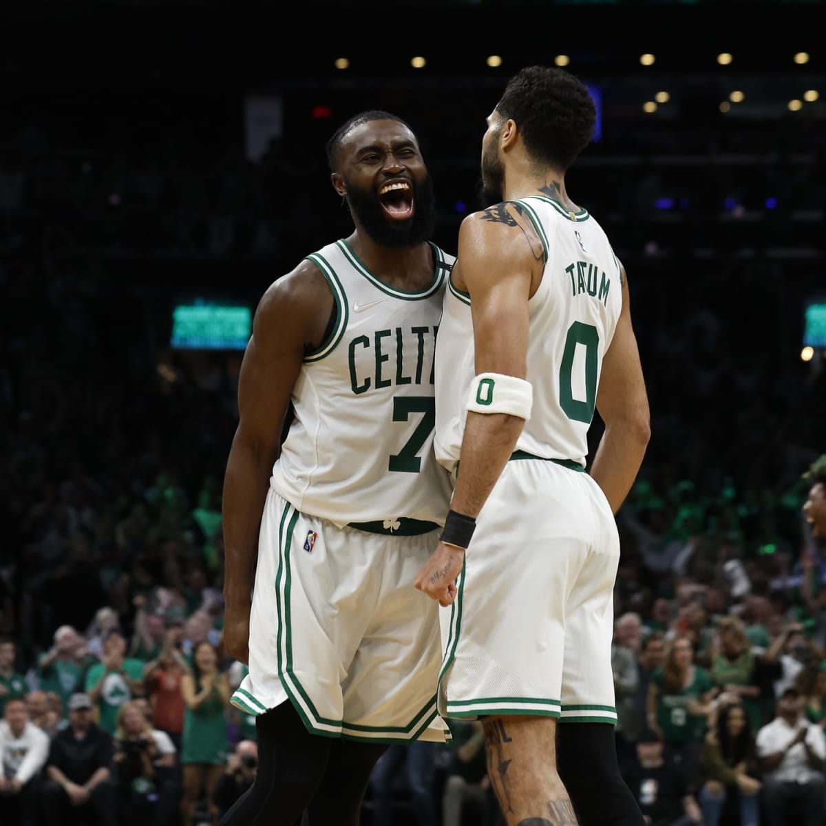 Celtics' Jayson Tatum, Jaylen Brown prove duo's worth with NBA Finals run:  'Instead of separating, we became closer' 