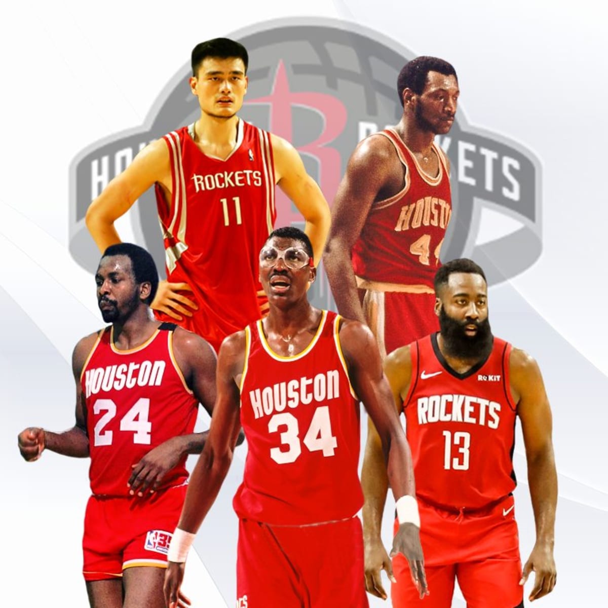 houston rockets old players