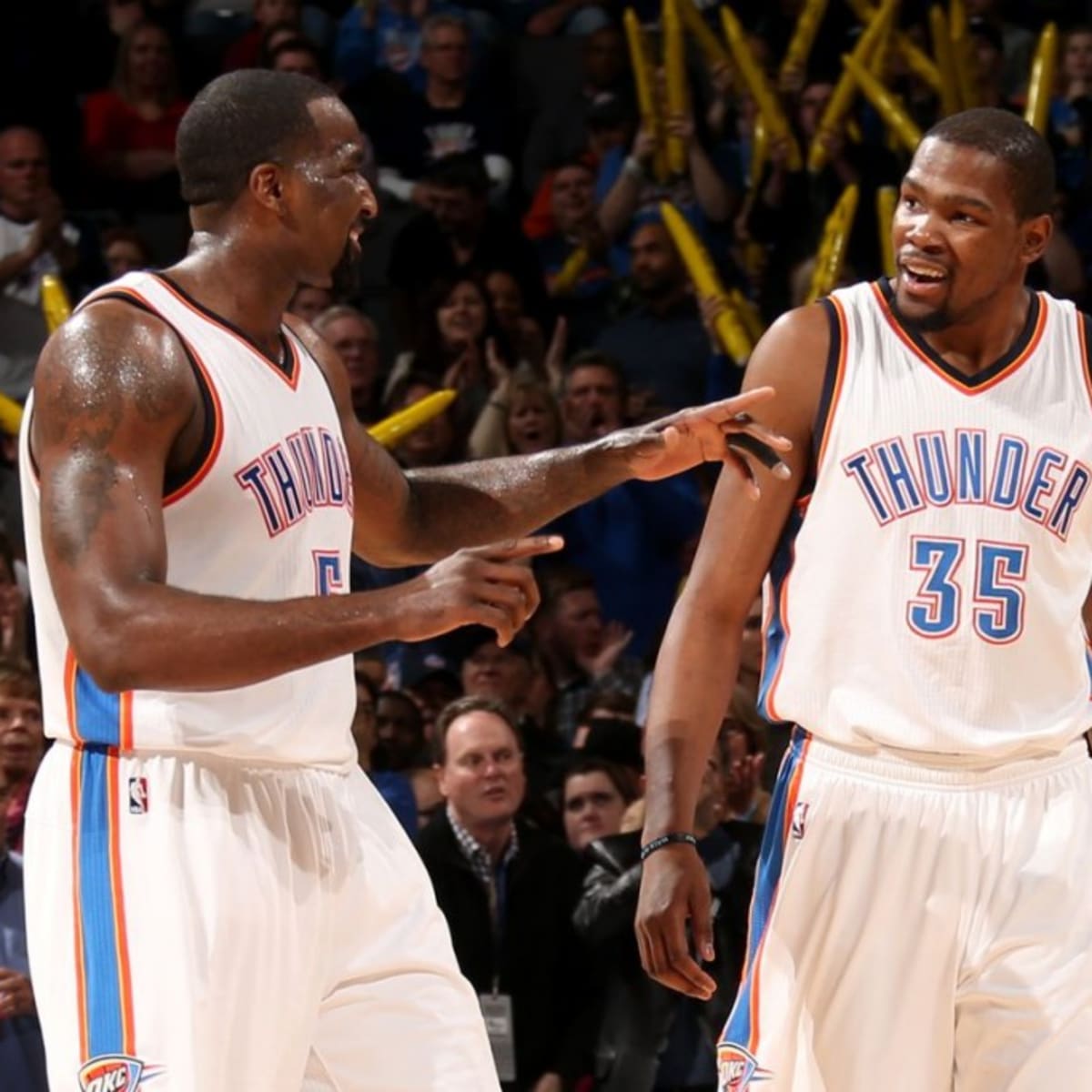 Kendrick Perkins Changed His Mind Again: 'Kevin Durant Is The Greatest  Player To Wear Thunder Jersey' - Fadeaway World