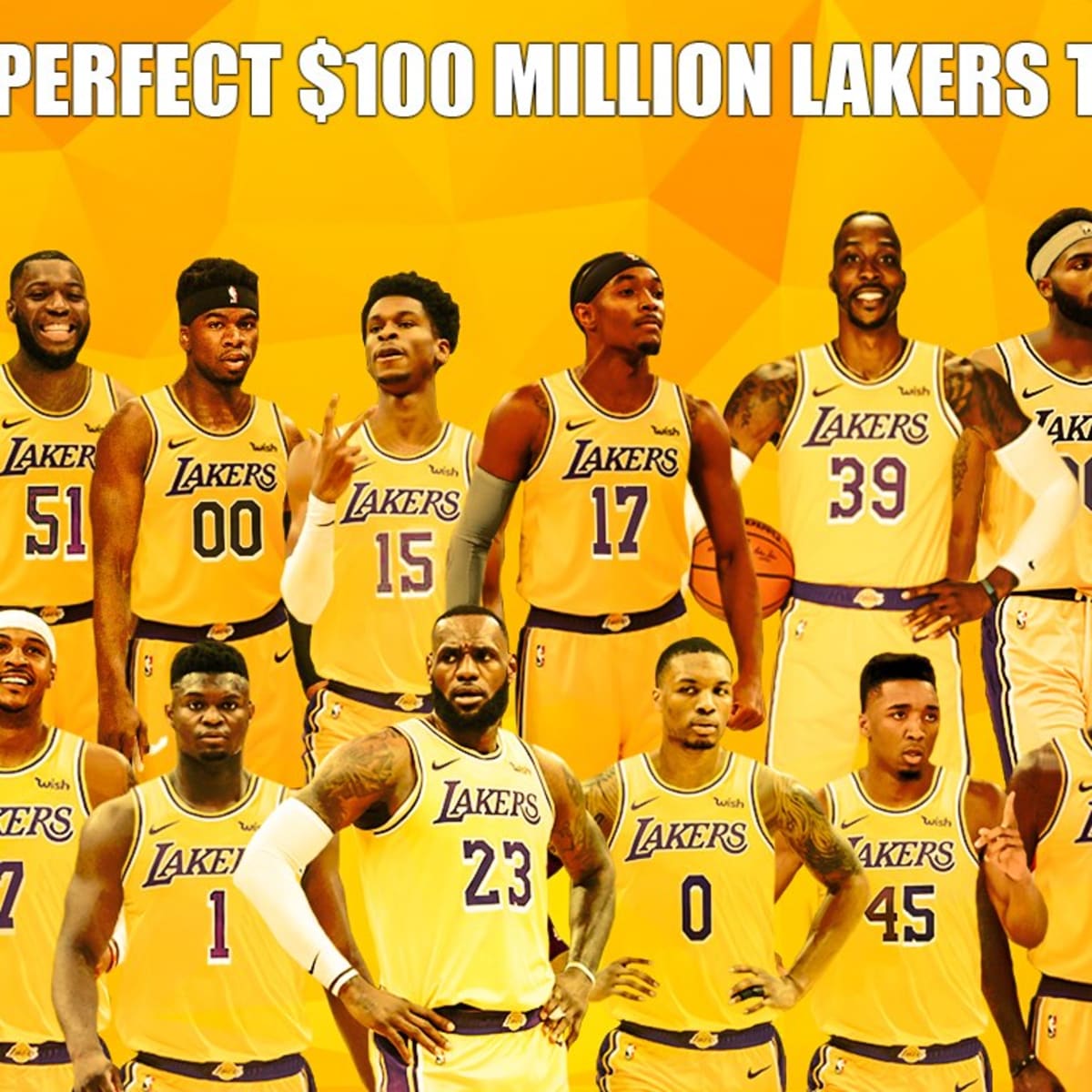 Making The Perfect Los Angeles Lakers Squad With One Player From