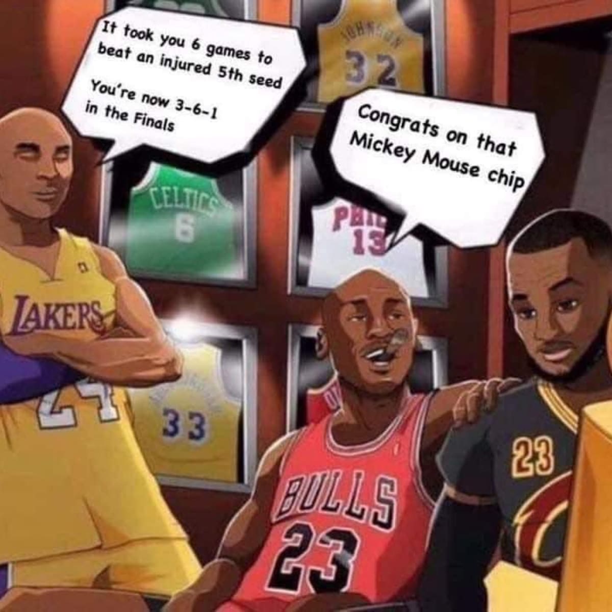 NBA Twitter Mocks LeBron James With Kobe Bryant And Michael Jordan