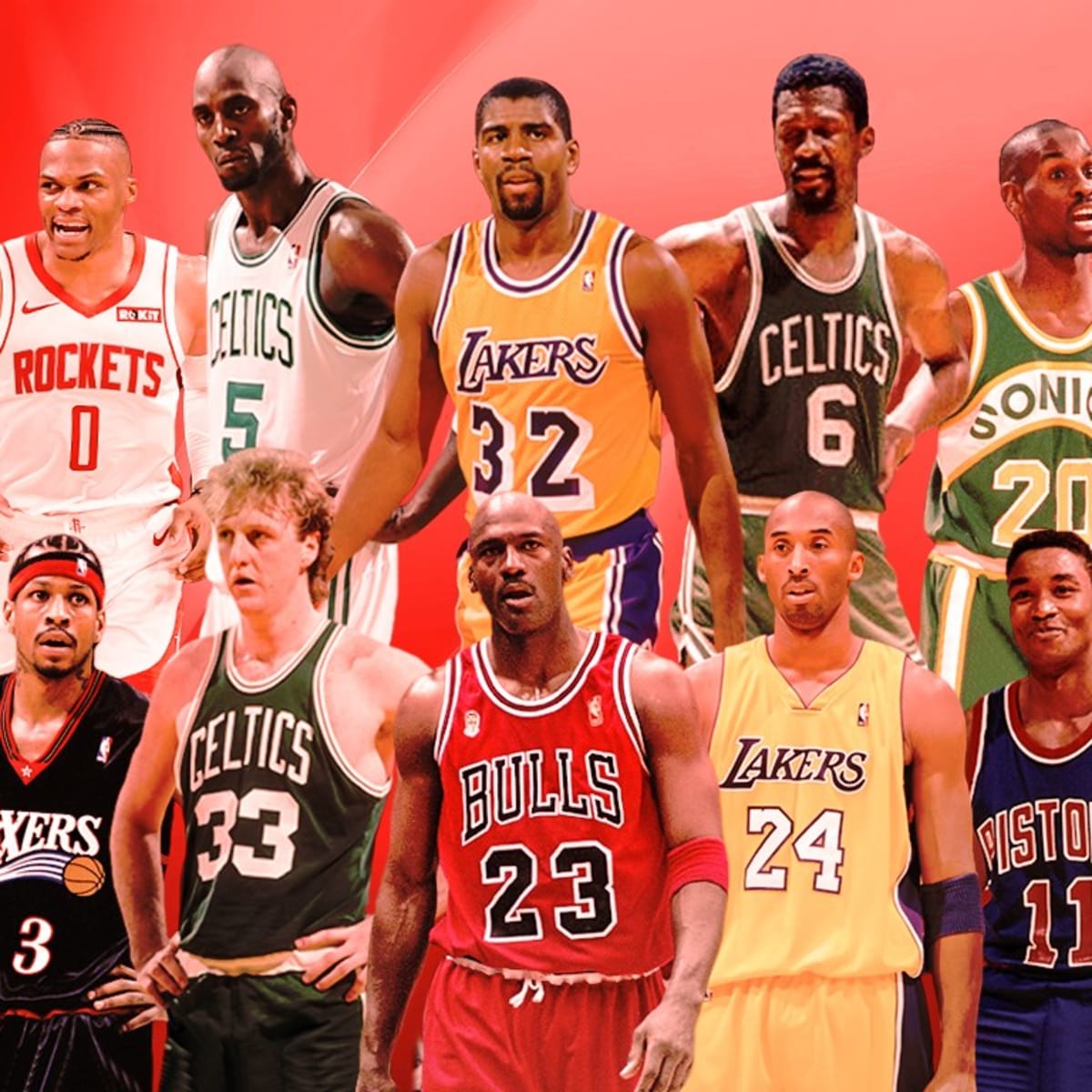Basketball Forever - ESPN's TOP 10 NBA PLAYERS EVER: 1) Michael