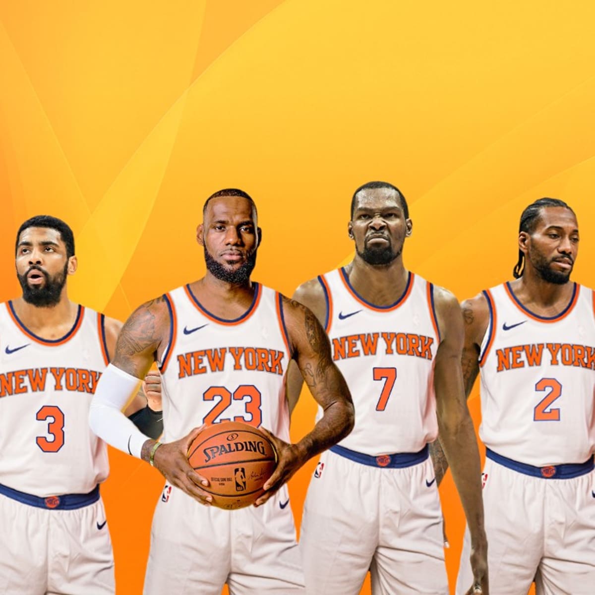 With Players Joking That Orange Is Causing Their Blues, Knicks