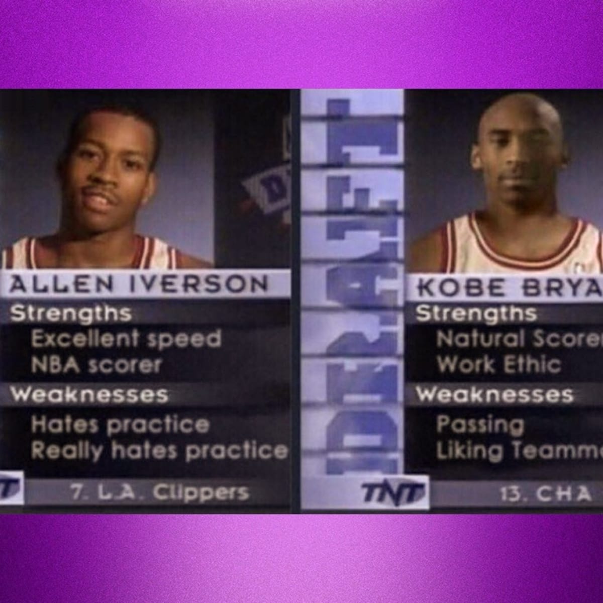 NBA Redraftables Reevaluations: Kobe Bryant, Allen Iverson, and
