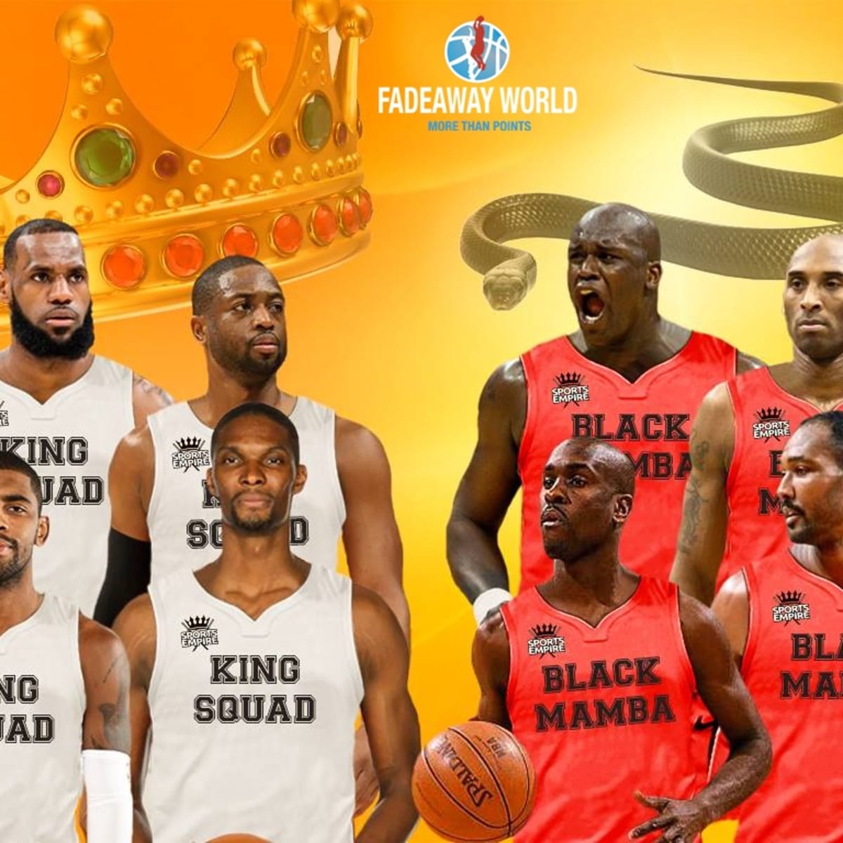 The Game Everyone Wants To Watch King Squad Vs Black Mamba Team Fadeaway World