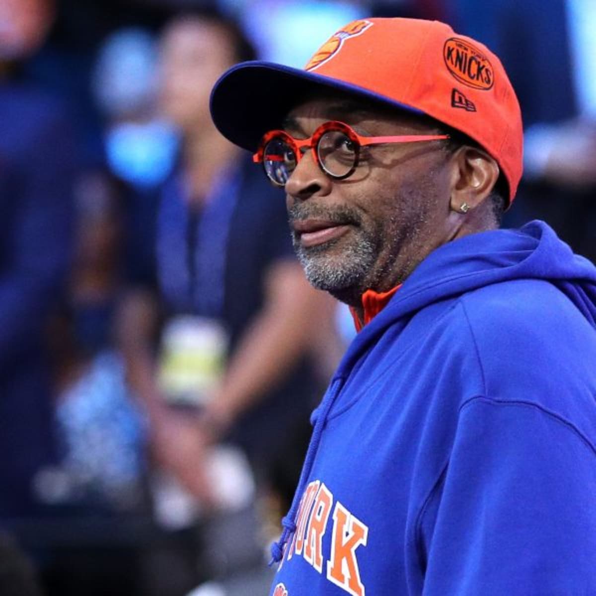 Nick DePaula on X: Spike Lee is at The Garden for a Knicks