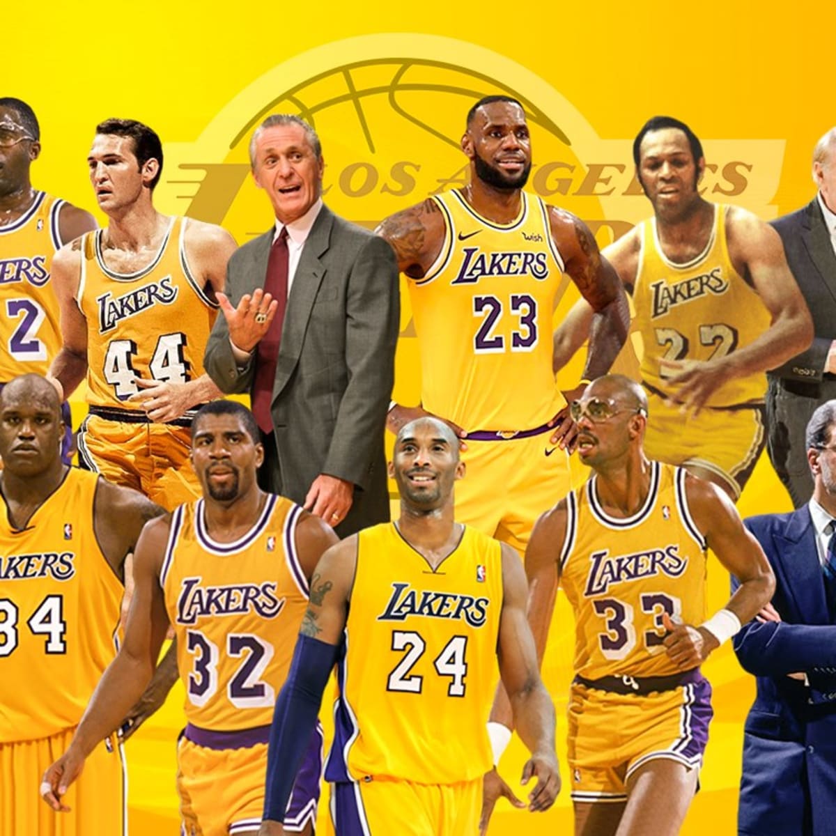 What is Los Angeles Lakers All-Time roster of great players
