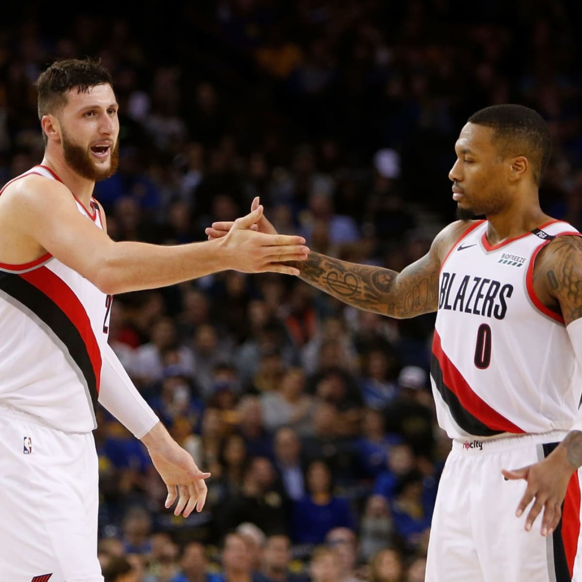 Damian Lillard gave tips to AJ Griffin after Trail Blazers workout