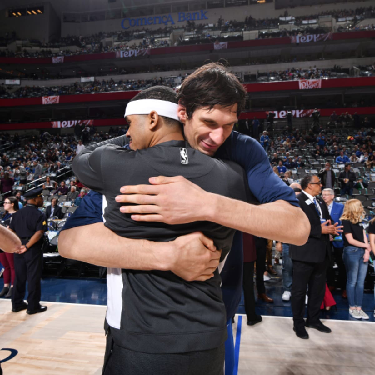 Boban Marjanovic Explains How The Legendary Friendship With Tobias Harris  Started: He Never Passed The Ball. We Were In The Locker Room And I Was  Like, 'Tobias, I Don't Like You.' 