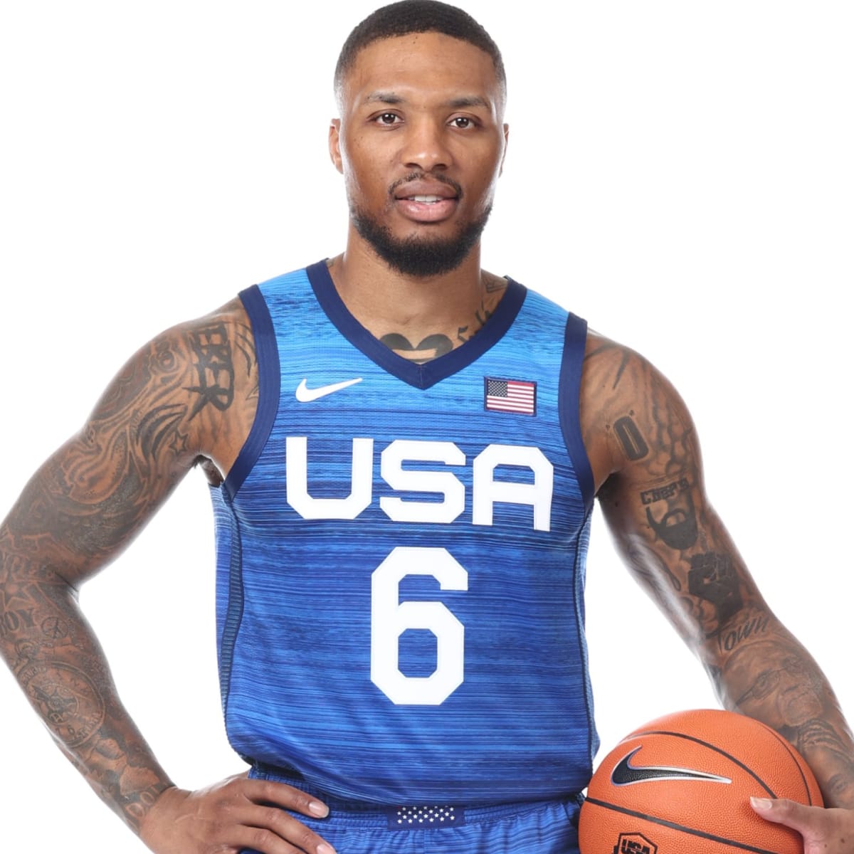 Het pad eetpatroon bellen Damian Lillard Explains Why He Will Wear No. 6 For Team USA: "6th Pick, 6x  All-Star, 6x All NBA And 6 Years Ago Was The Last Time I Was With USAB." -