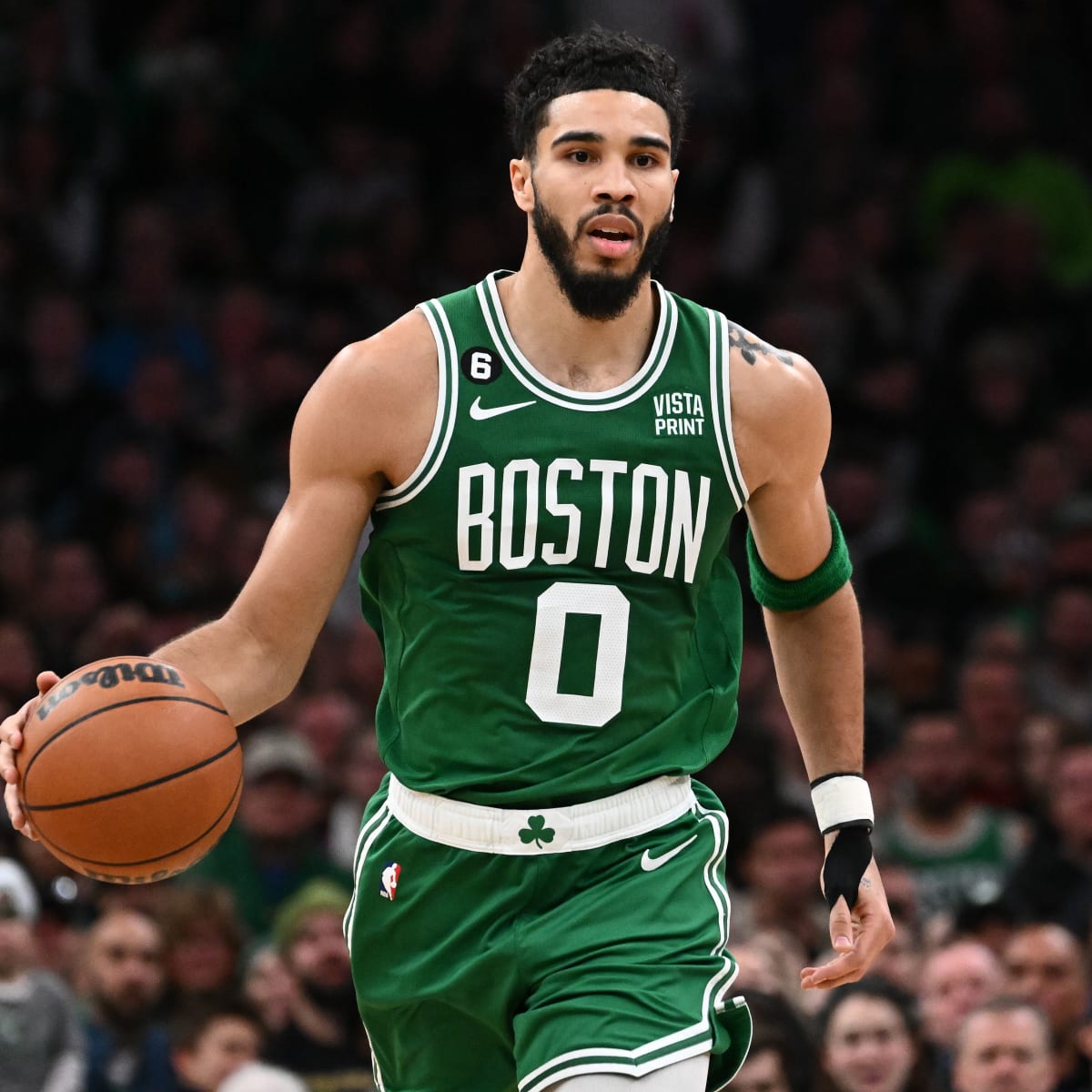 Jayson Tatum: 'I didn't even belong' in photo with Celtics legends