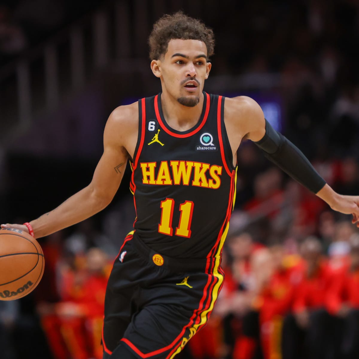 Trae Young criticizes official after technical foul