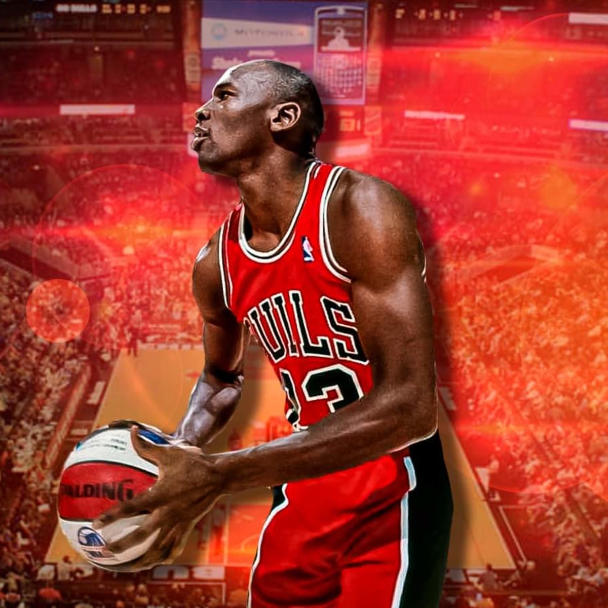 Michael Jordan last shot