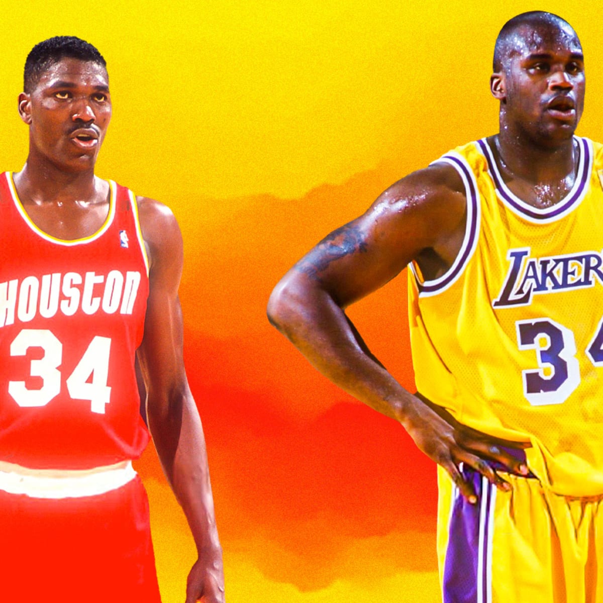 I don't think Hakeem can hold the Lakers Shaq - Quentin
