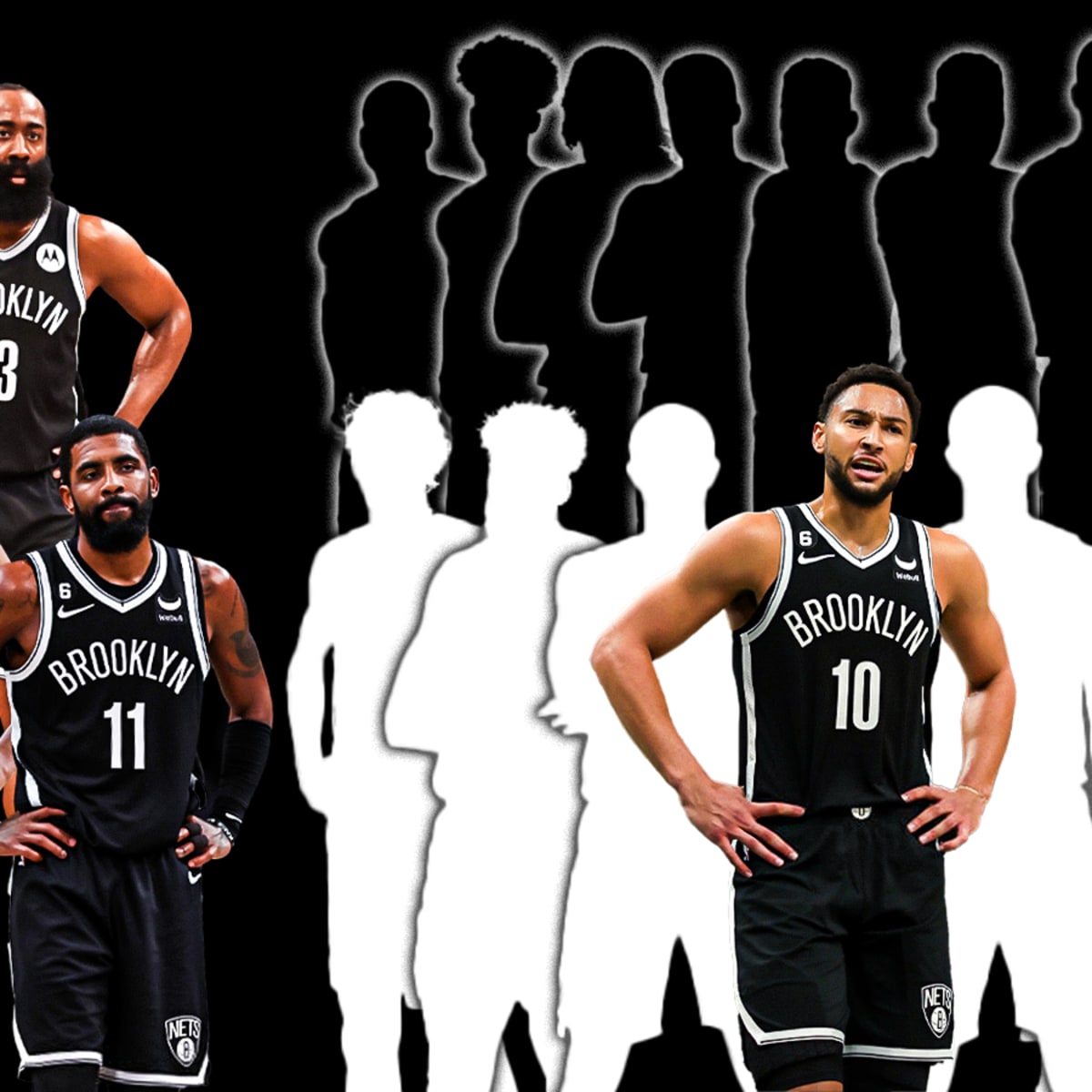 NBA_ Brooklyn''Nets''Men Basketball Jersey 7 11 10 Gold Kevin Durant Kyrie  Irving Ben Simmons 640 