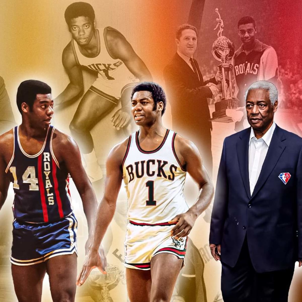 NBA 75: At No. 12, Oscar Robertson was more than a triple-double legend; he  was a visionary leader - The Athletic