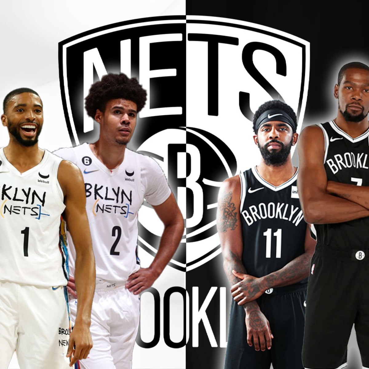 Brooklyn Nets concept logo shirt BKLYN Kyrie Irving Kevin Durant