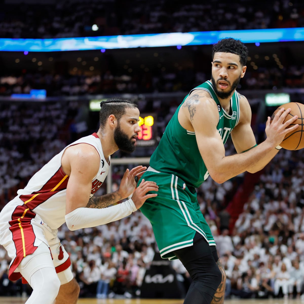Jayson Tatum Appears To Tweak Ankle During Game 7 - Fadeaway World