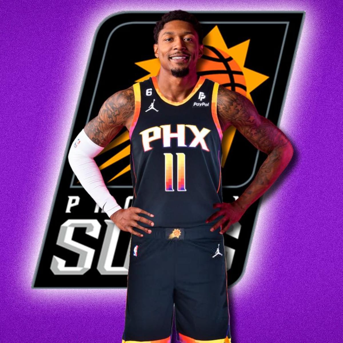 Devin Booker, Bradley Beal unveil new Phoenix Suns uniforms