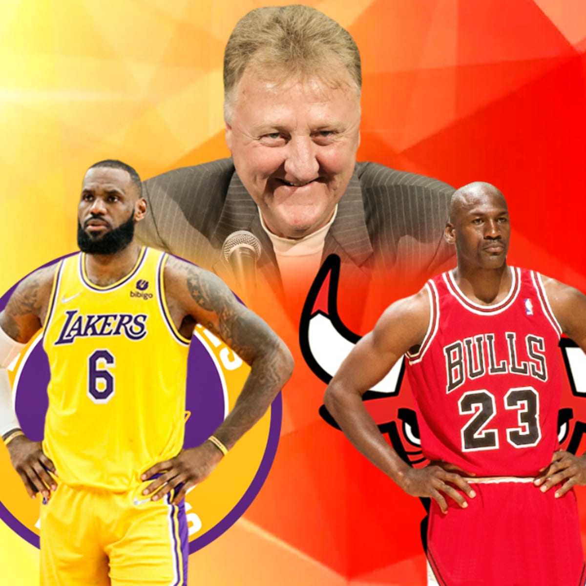 Larry Bird vs LeBron James after 10 years in the league - Better comparison  than MJ? 