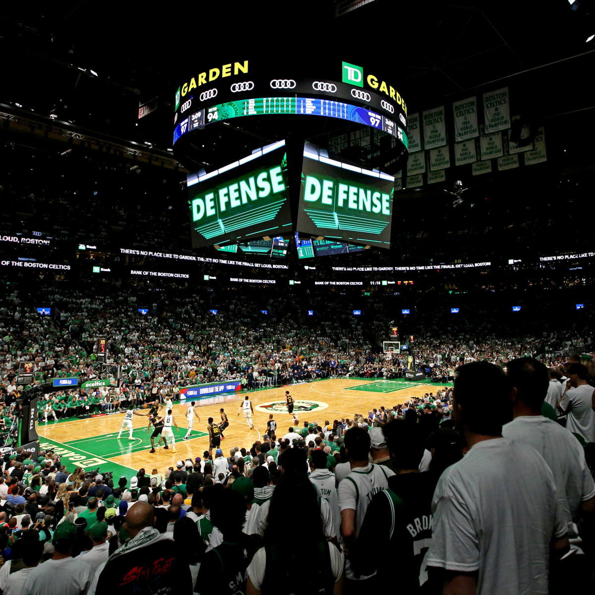 Boston Celtics TD Garden fitted with 's Just Walk Out