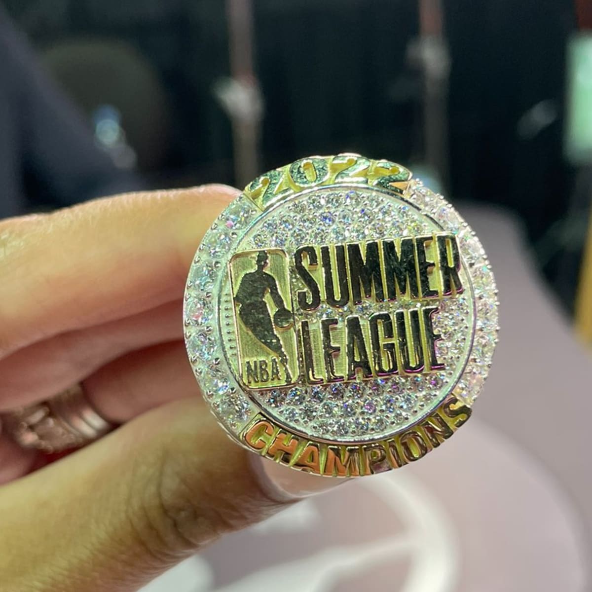 Coming to a pawn shop near you: Summer League Championship rings