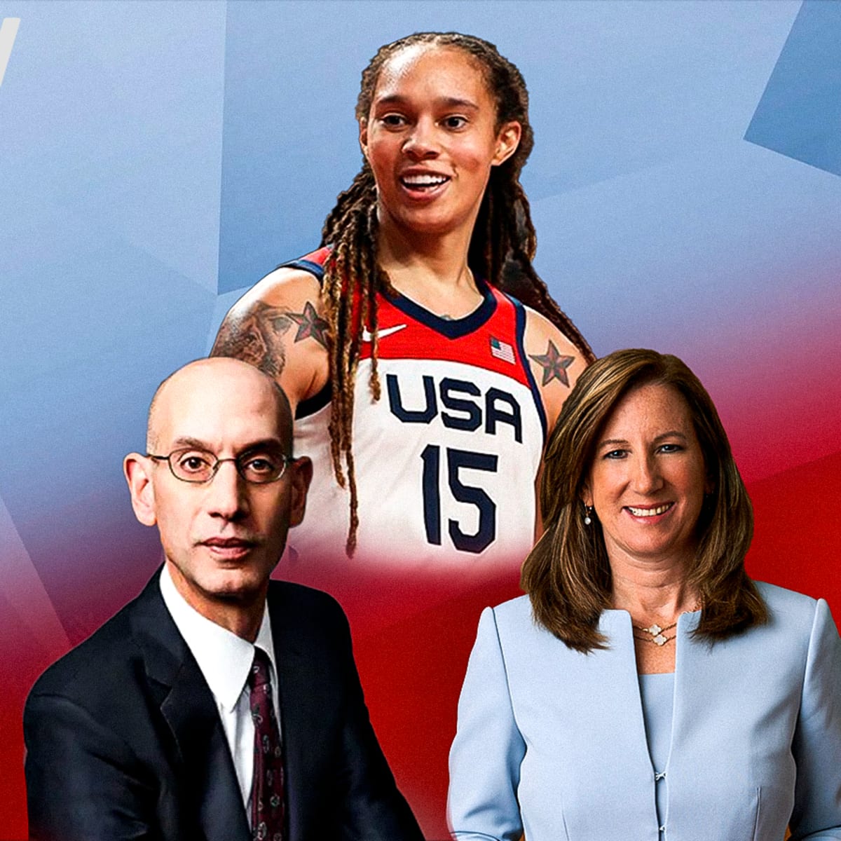 Adam Silver And WNBA Commissioner Cathy Engelbert Release Joint Statement  After Brittney Griner's 9-Year Sentence: "It Is Our Hope That We Are Near  The End Of This Process Of Finally Bringing BG