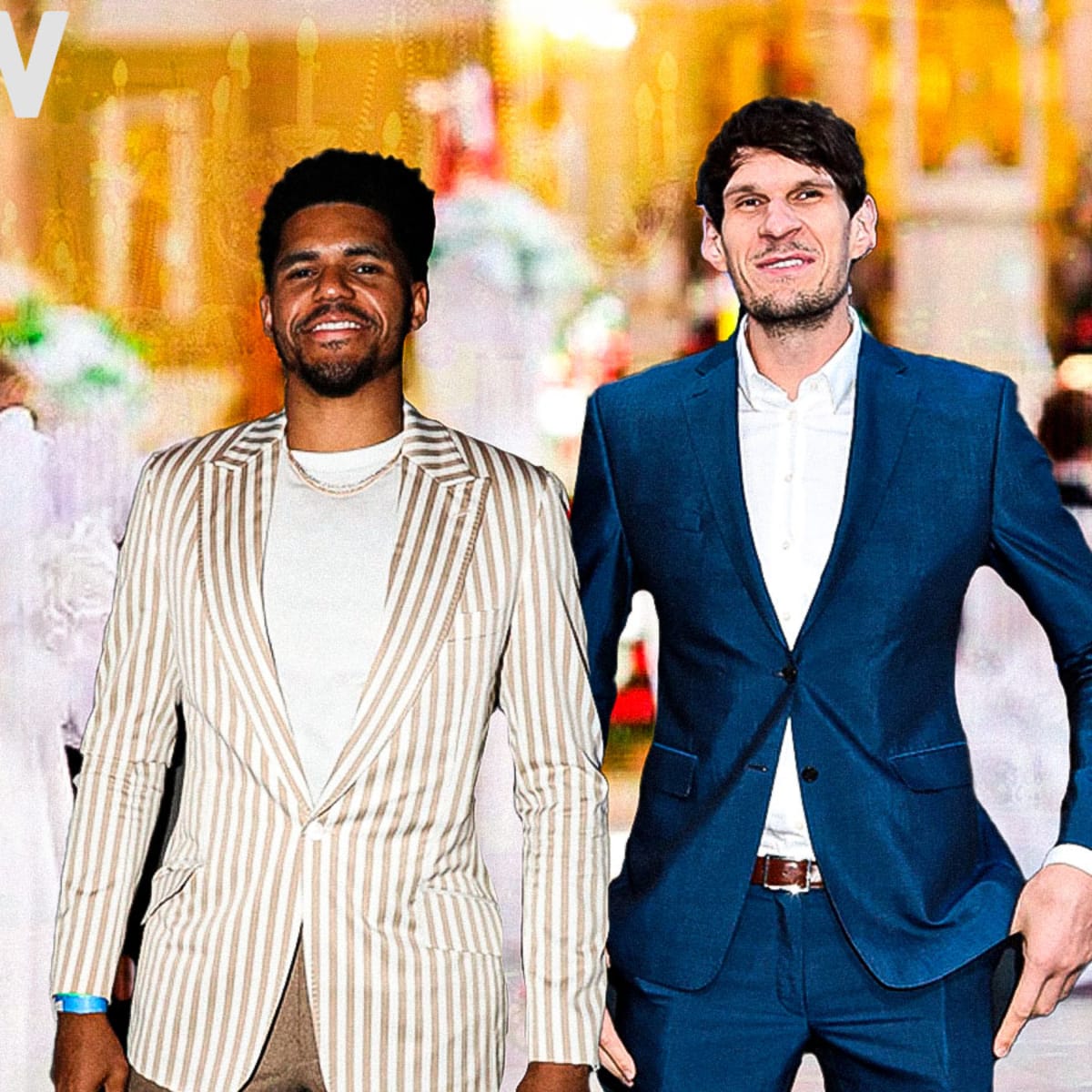 The Ultimate Bromance: Tobias Harris & Boban Marjanovic 