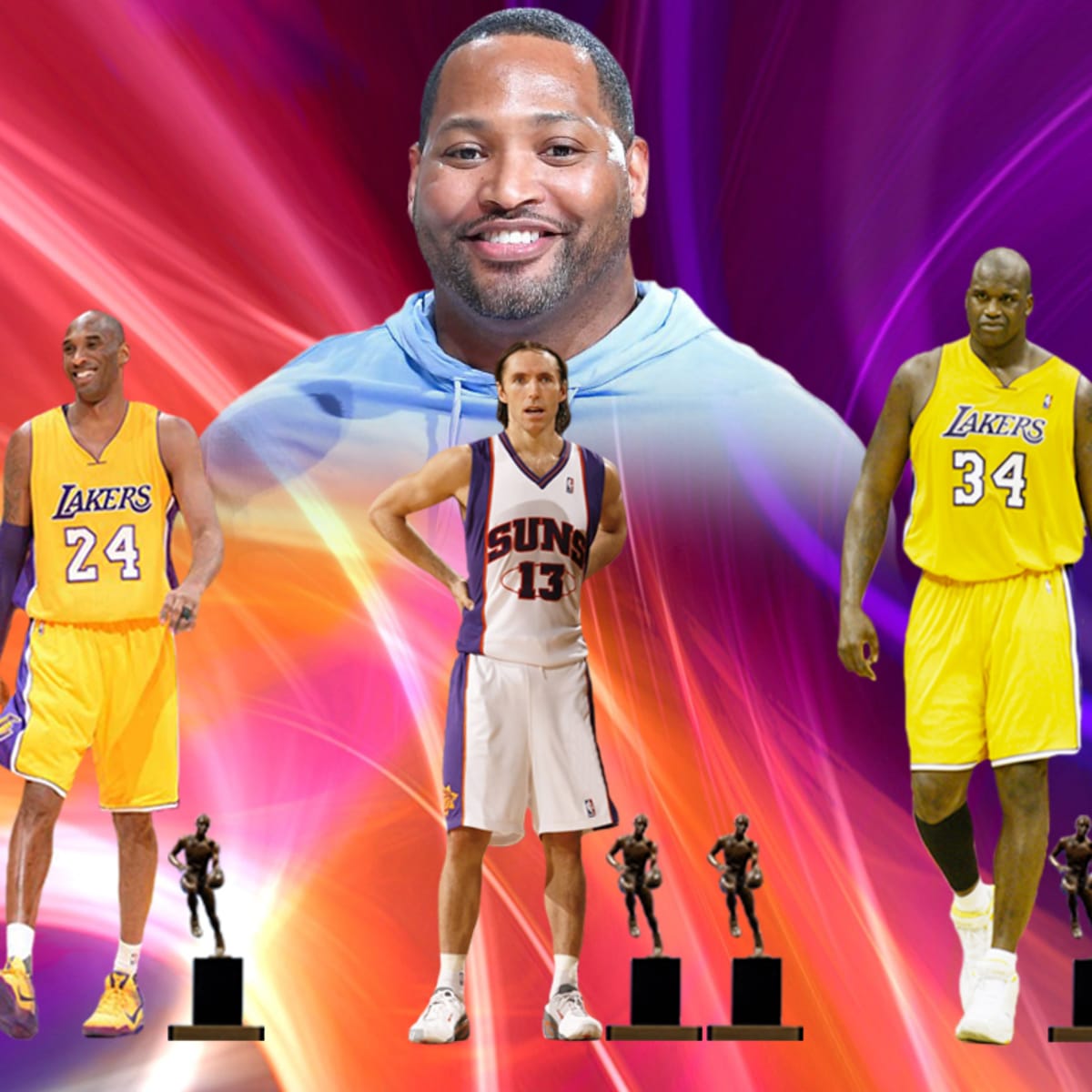 MVP Trophies You Stole: Shaquille O'Neal and Steve Nash Reignite Rivalry  On NBA on TNT - EssentiallySports
