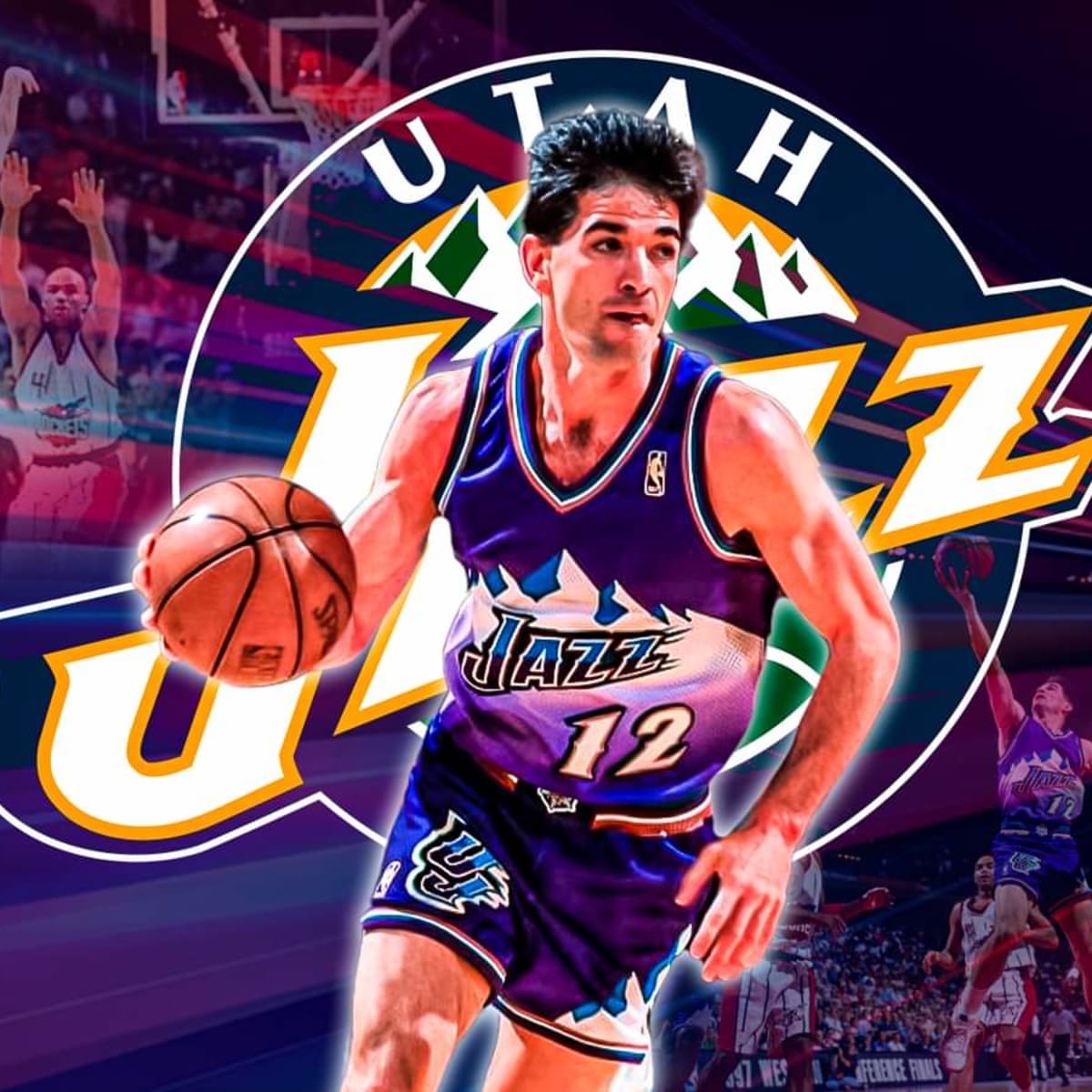 John Stockton's Game-Winning 3 Against The Rockets Lifts The Jazz To Their  First NBA Finals Appearance In 1997 - Fadeaway World