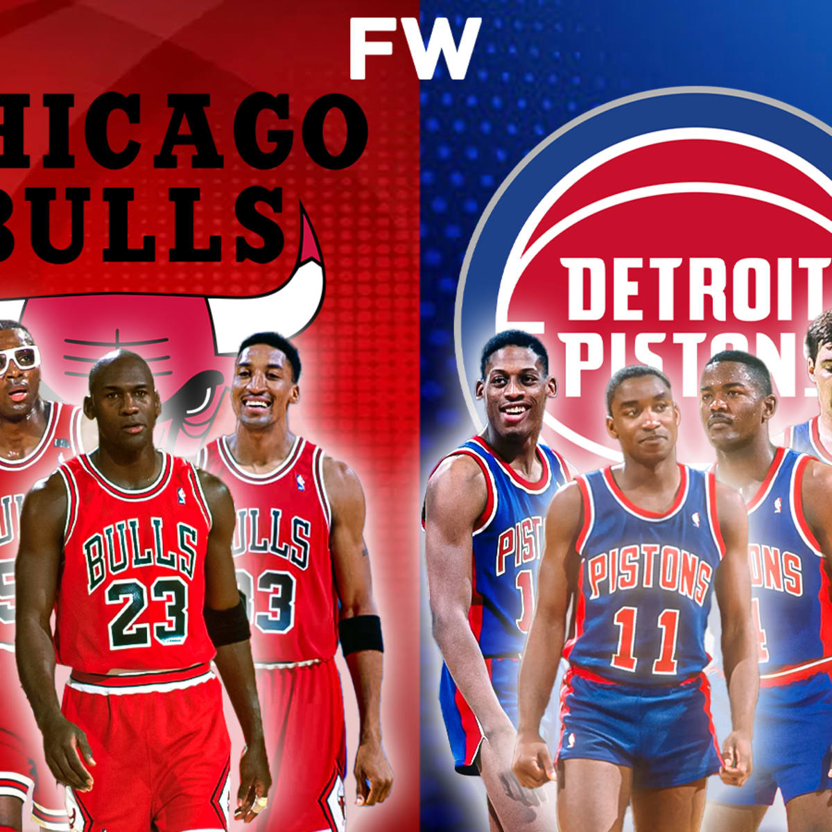 The 80's Bad Boys Detroit Pistons - The team that made Michael Jordan the  G.O.A.T. — SGBASKETBALL